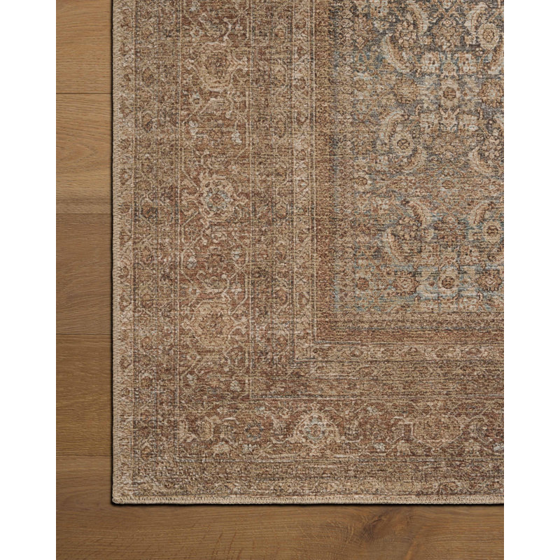 Amber Lewis x Loloi Cambria Ocean / Bark Area Rug & Reviews | Wayfair